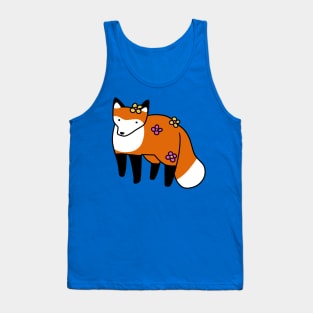 Flower Fox Tank Top